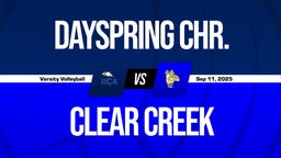 09/11 Highlights vs Dayspring Chr.