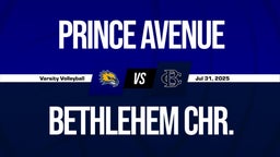 Prince Avenue vs Bethlehem Chr. Girls Varsity Volleyball Game Recap