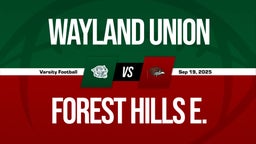 09/19 Highlights vs Wayland Union