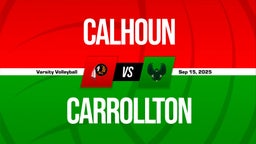 09/15 Highlights vs Calhoun