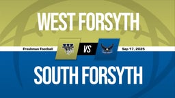 09/17 Highlights vs West Forsyth