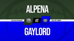 10/3 Highlights vs Alpena