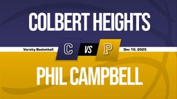 12/9 Highlights vs Colbert Heights