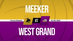 10/4 Highlights vs Meeker