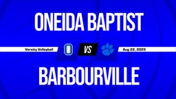 08/22 Highlights vs Oneida Baptist
