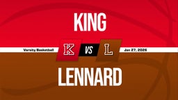 01/26 Highlights vs King