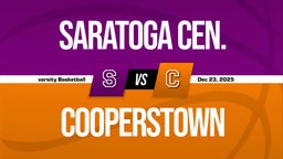 12/22 Highlights vs Saratoga Cen.