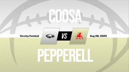 Coosa vs Pepperell Boys Varsity Football Game Recap