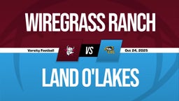 10/24 Highlights vs Wiregrass Ranch