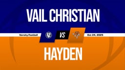 10/24 Highlights vs Vail Christian