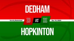 12/16 Highlights vs Dedham