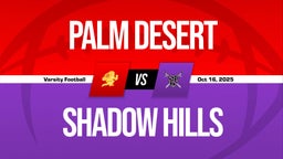 10/16 Highlights vs Palm Desert