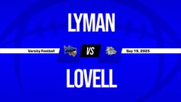 09/19 Highlights vs Lyman