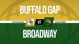 08/29 Highlights vs Buffalo Gap