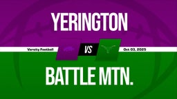 10/3 Highlights vs Yerington
