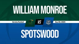 09/26 Highlights vs William Monroe