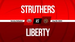 Struthers vs Liberty Girls Varsity Volleyball Game Recap