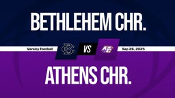 09/26 Highlights vs Bethlehem Chr.