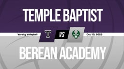 10/10 Highlights vs Temple Baptist