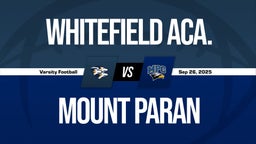 09/26 Highlights vs Whitefield Aca.