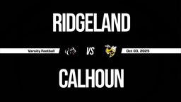 10/3 Highlights vs Ridgeland