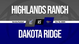 10/16 Highlights vs Highlands Ranch