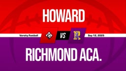 09/12 Highlights @ Richmond Aca.