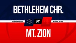 08/29 Highlights vs Bethlehem Chr.