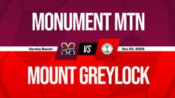 10/3 Highlights vs Monument Mtn