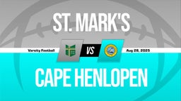 08/28 Highlights vs St. Mark's