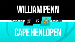 09/5 Highlights vs William Penn