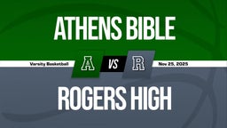 11/25 Highlights vs Athens Bible