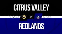 10/17 Highlights vs Citrus Valley