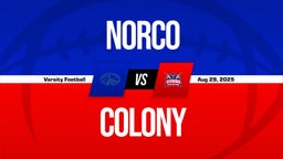 08/29 Highlights vs Norco