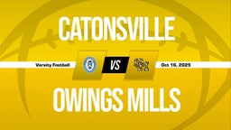 10/16 Highlights vs Catonsville