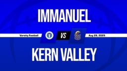 08/29 Highlights vs Immanuel