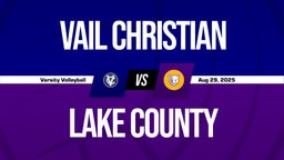 08/29 Highlights vs Vail Christian