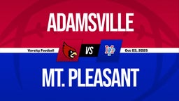 10/3 Highlights vs Adamsville