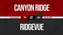 08/29 Highlights vs Canyon Ridge