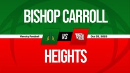 10/3 Highlights vs Bishop Carroll