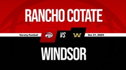 10/31 Highlights vs Rancho Cotate