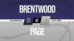 01/20 Highlights vs Brentwood