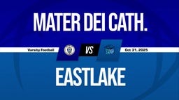 10/31 Highlights vs Mater Dei Cath.