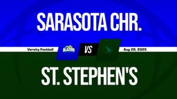 08/29 Highlights vs Sarasota Chr.