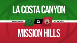 10/3 Highlights vs La Costa Canyon