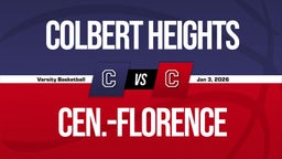 01/2 Highlights vs Colbert Heights