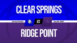 08/29 Highlights vs Clear Springs