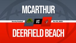 10/3 Highlights vs McArthur