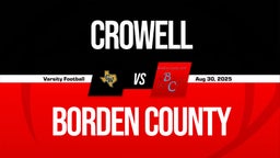 08/30 Highlights @ Borden County