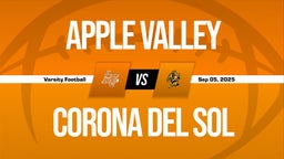 09/5 Highlights vs Apple Valley